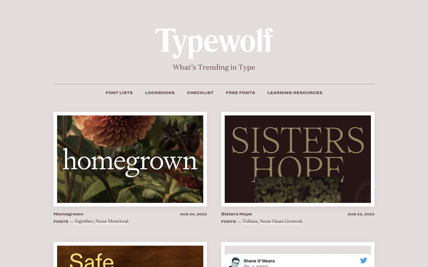 Preview of Typewolf